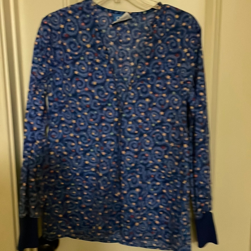 Crest vintage 1990’s star scrub jacket size small